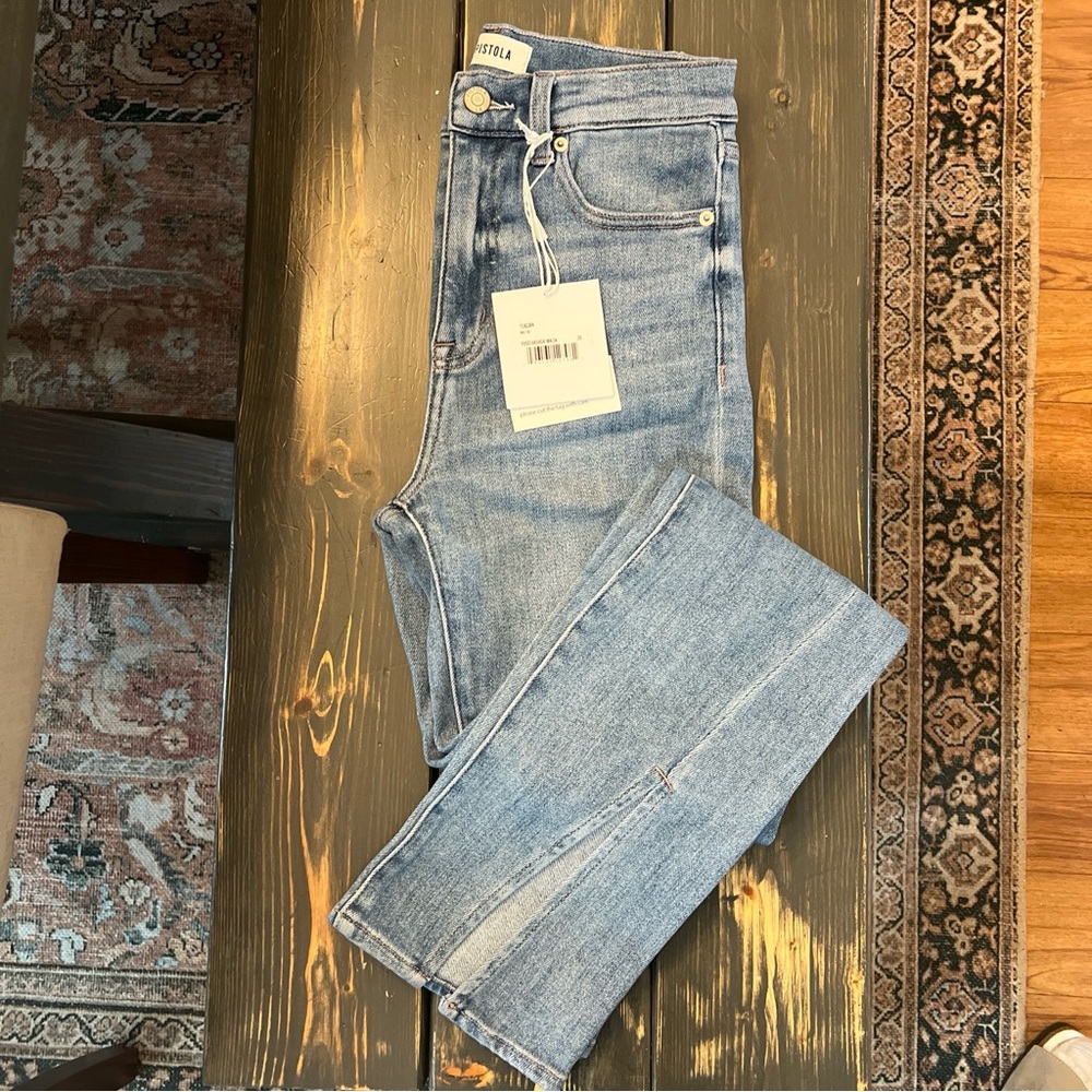 Pistola Teagan High Rise Vented Slim Cigarette NEW With Tags Size 26 Mai Tai